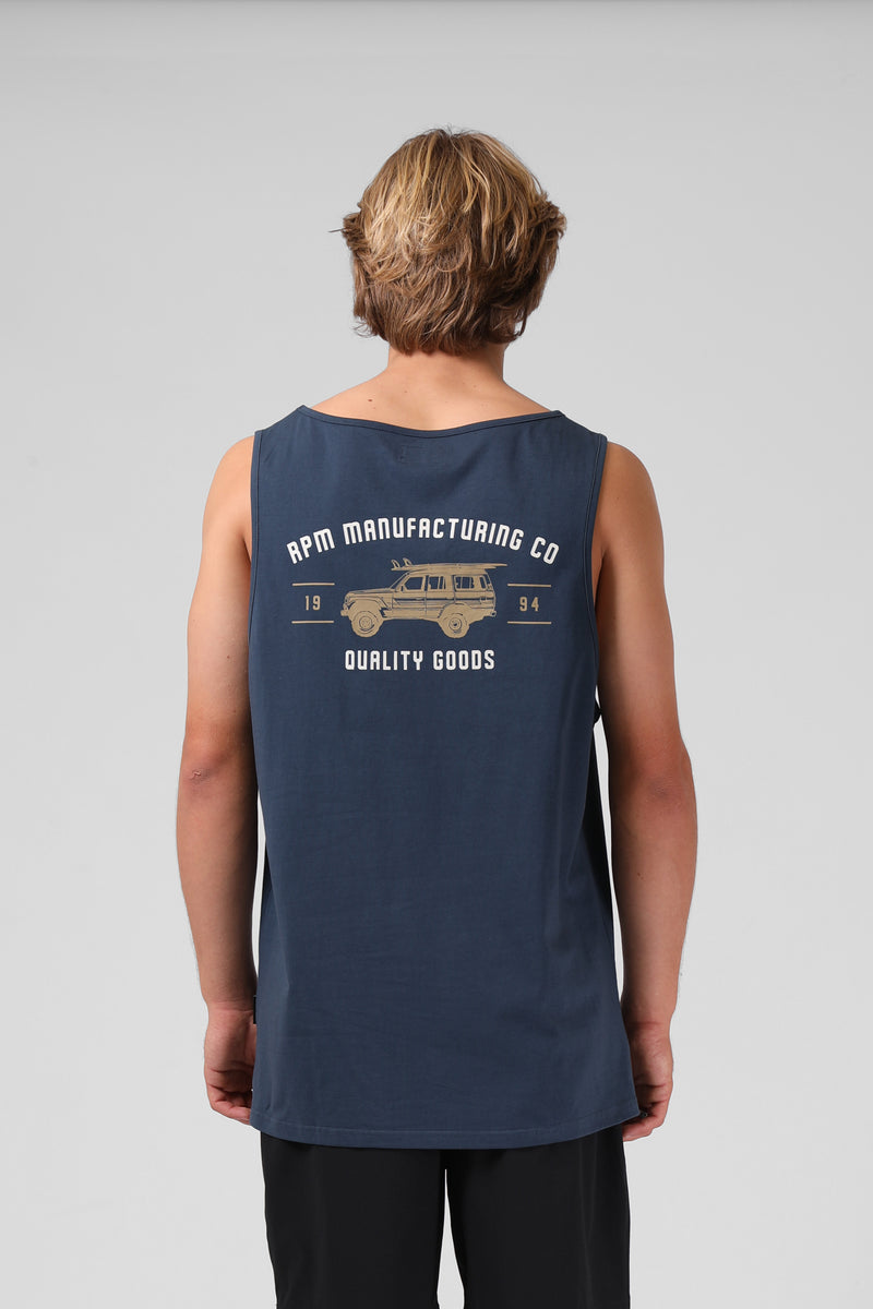 Cruiser 94 Singlet - Navy