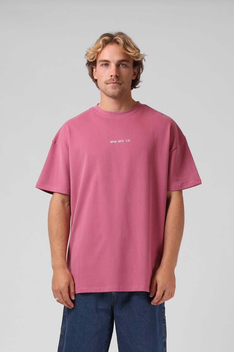 Sanded OS Tee - Clay