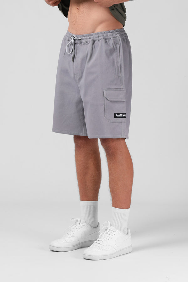 Stretch Twill Cargo - G.Grey