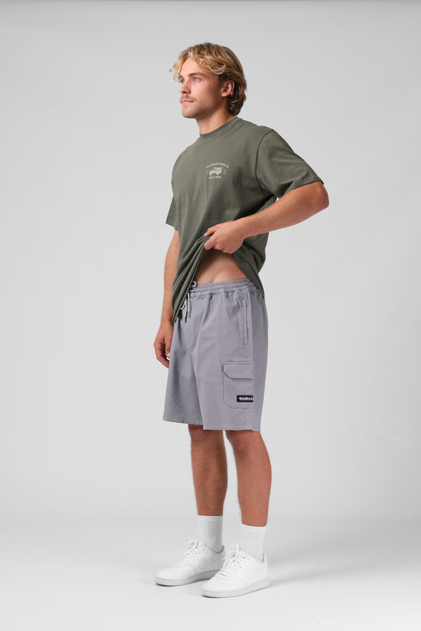 Stretch Twill Cargo - G.Grey