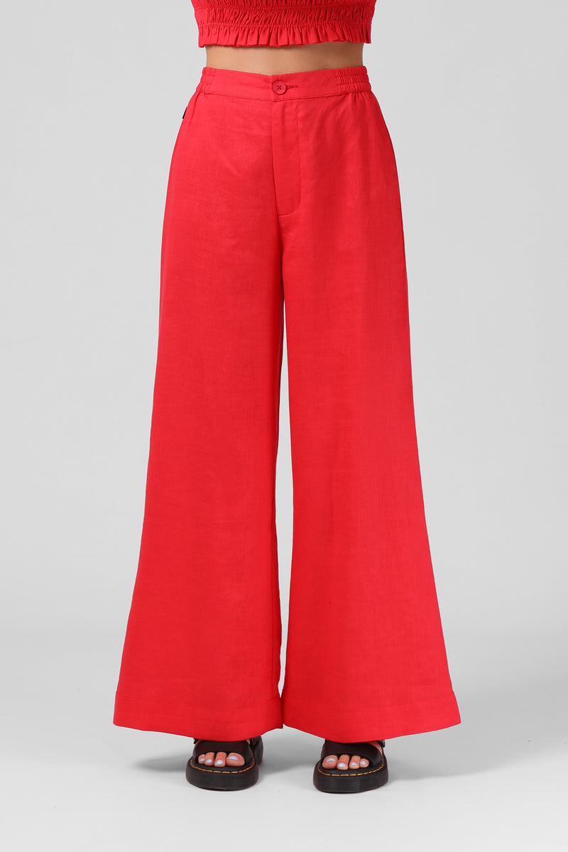 Canguu Pant - Poppy Red