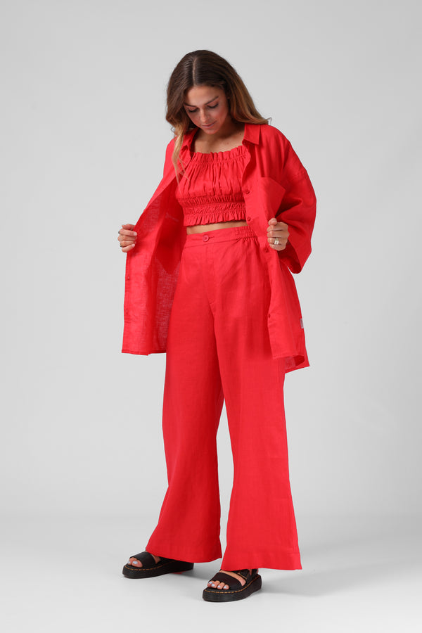 Canguu Pant - Poppy Red