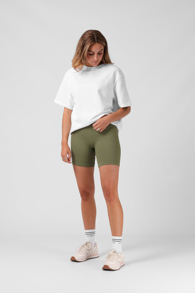 SS Bike Short - Olive