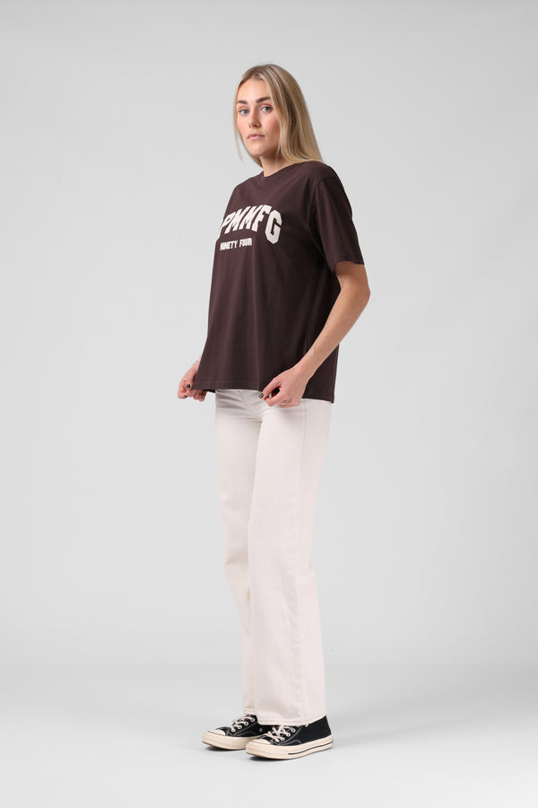 College OS Tee - Cocoa