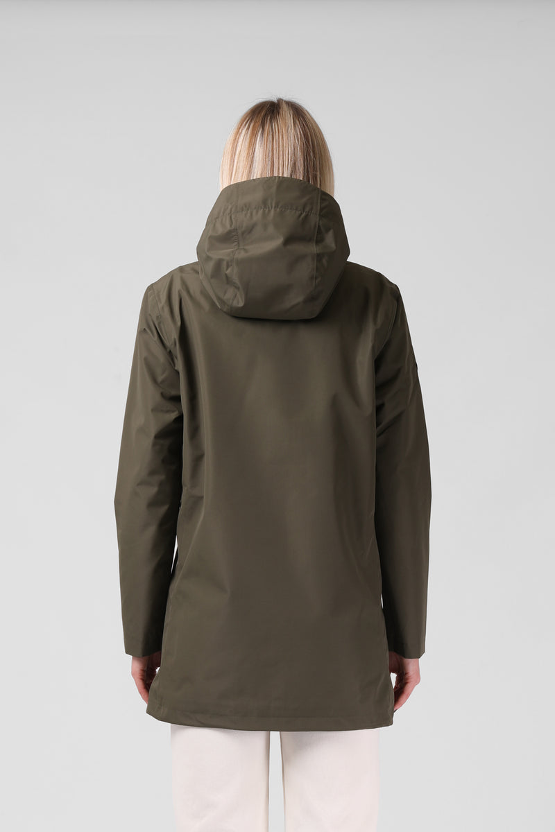 Rain Coat - Dark Olive