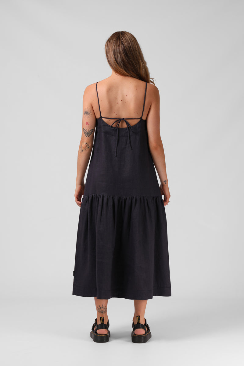 Antoinette Dress - Deep Sea