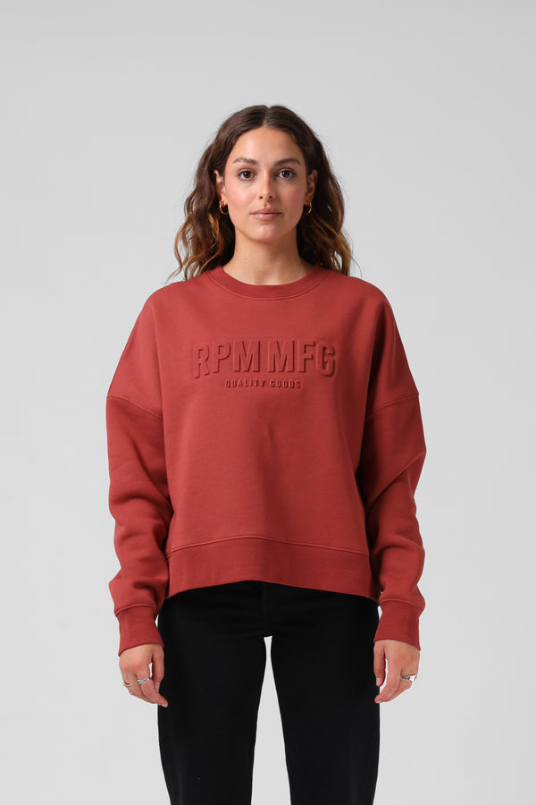 Boss Slouch Crew  - Fader Red