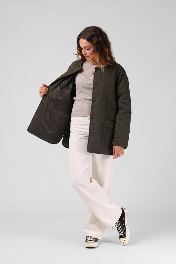 Quilted Jacket - Forest