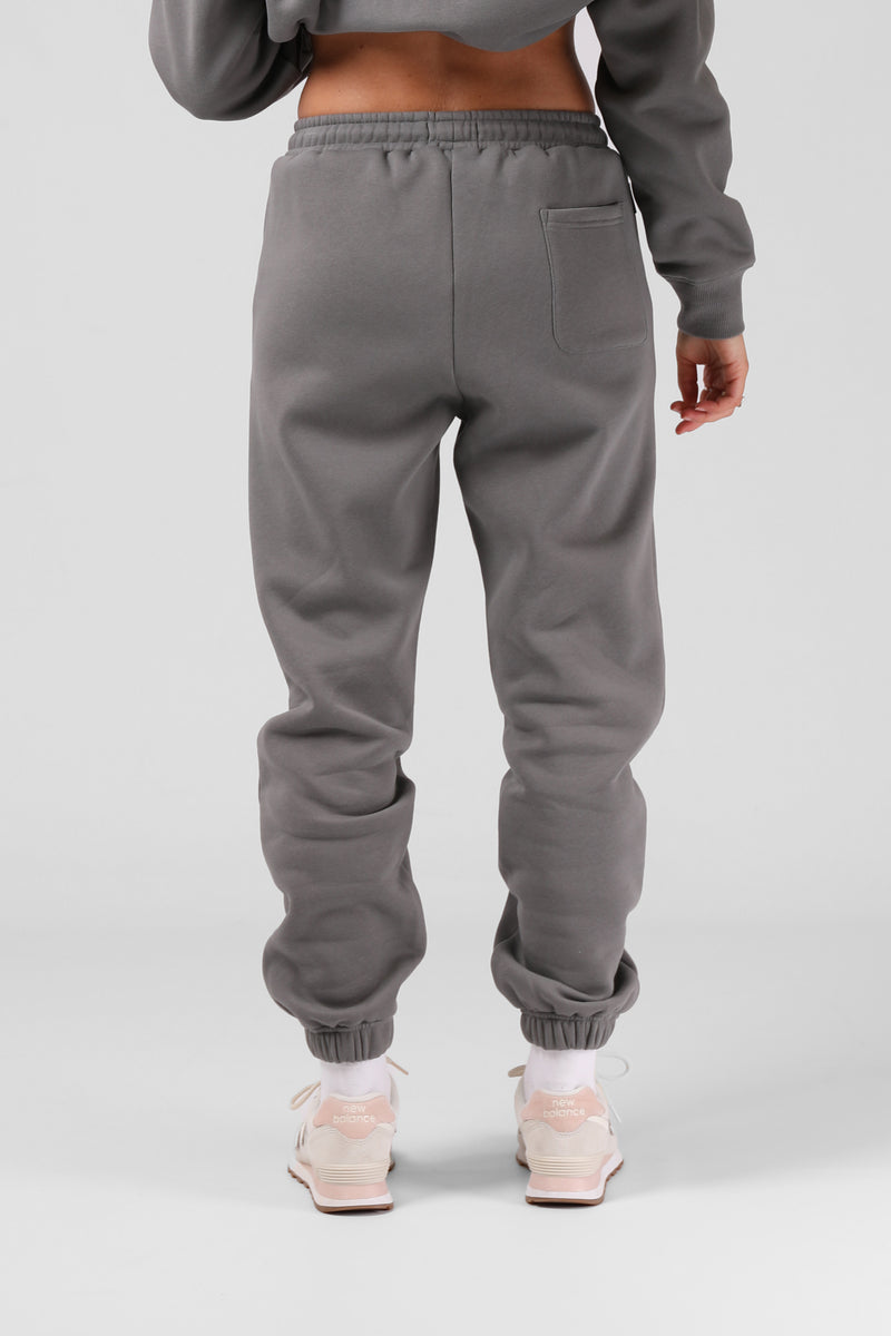 Baggy Tracky Pant - Charcoal Grey