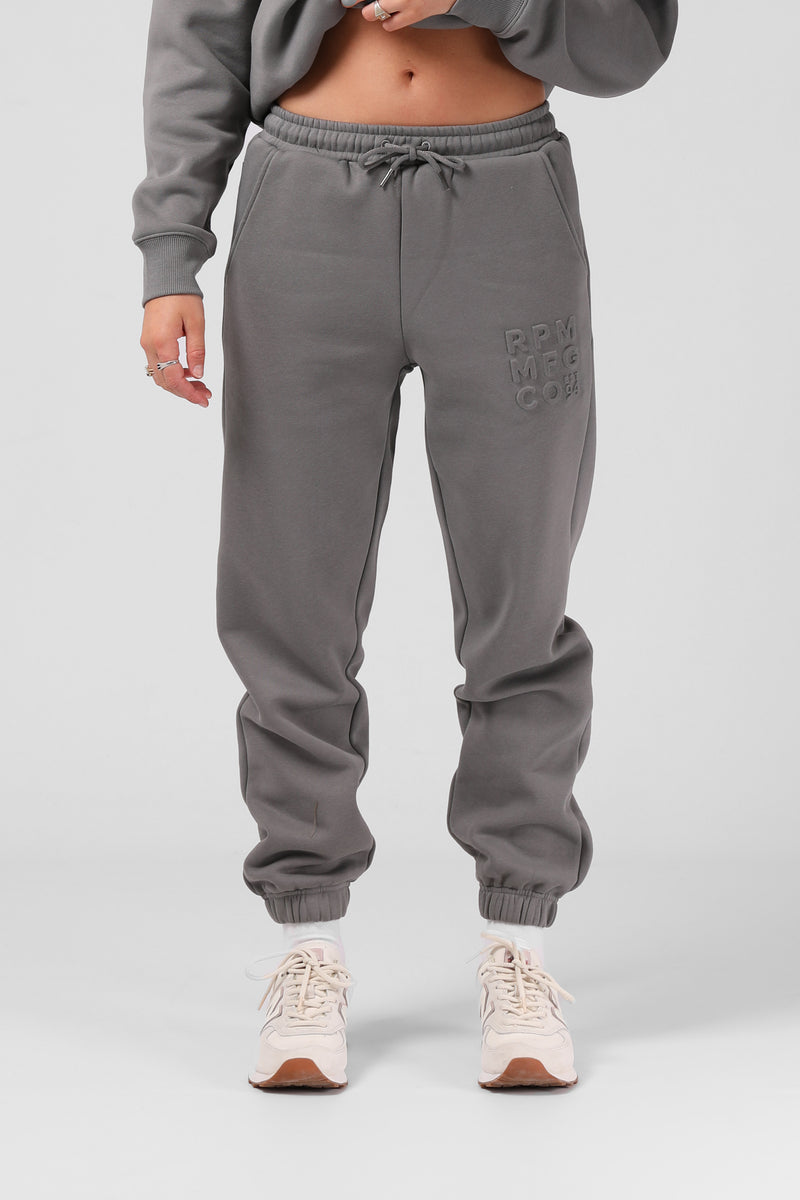 Baggy Tracky Pant - Charcoal Grey