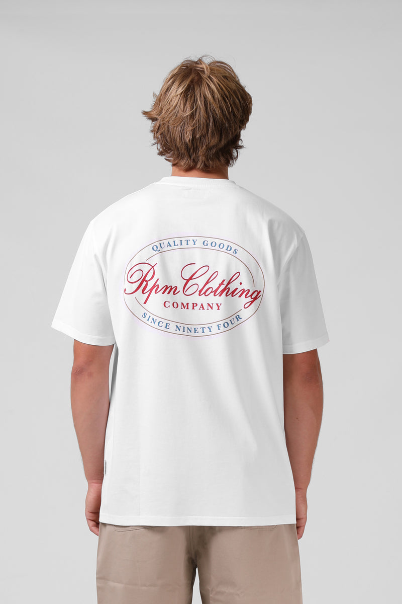 Stamp Tee - White