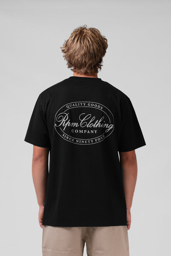 Stamp Tee - Blackk