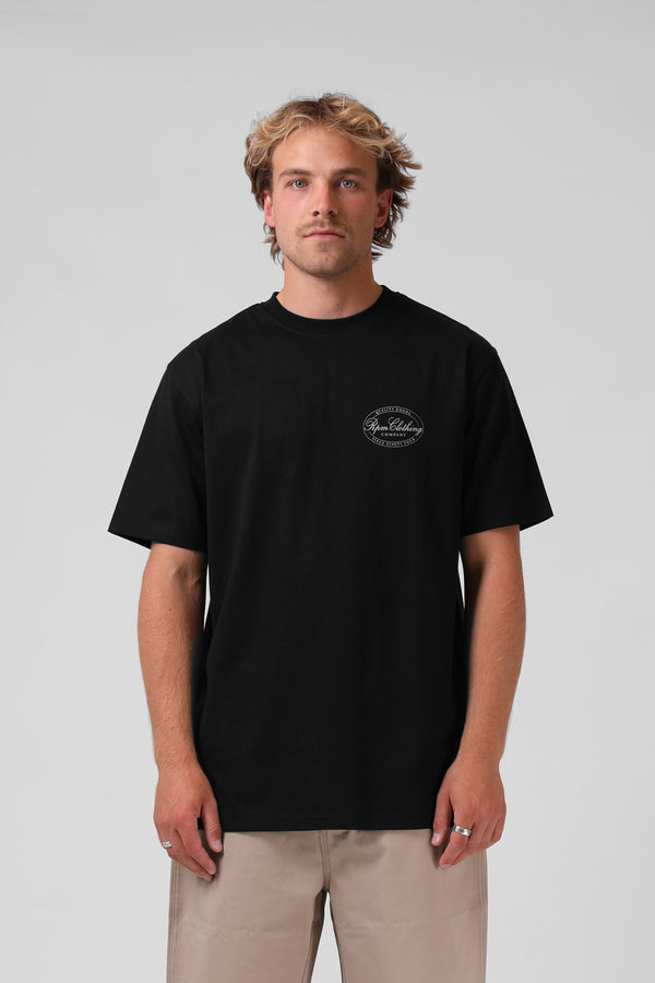 Stamp Tee - Blackk