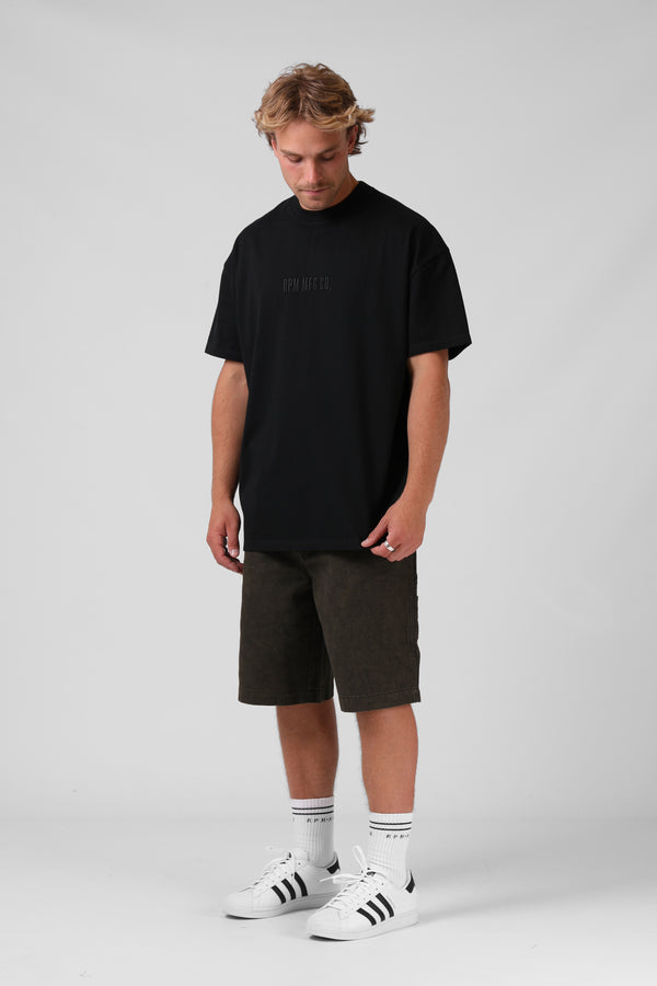 EMB Tee - Blackk