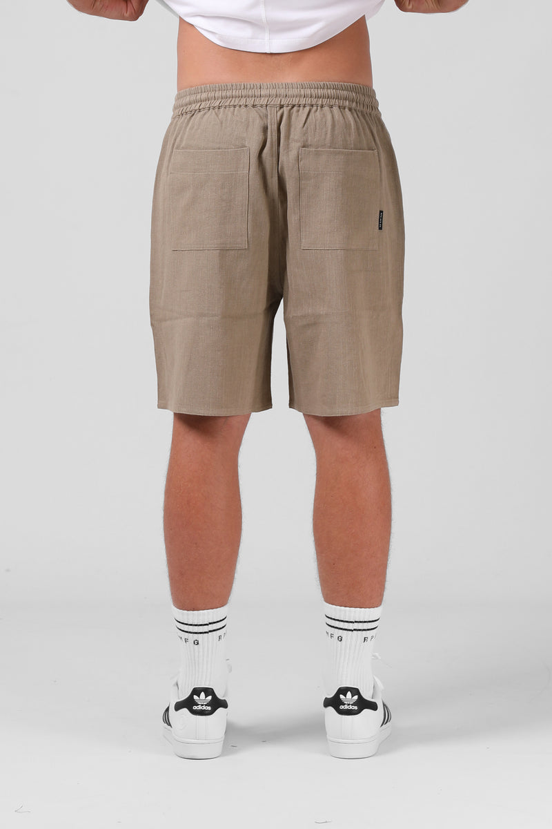 Linen Short - Oat