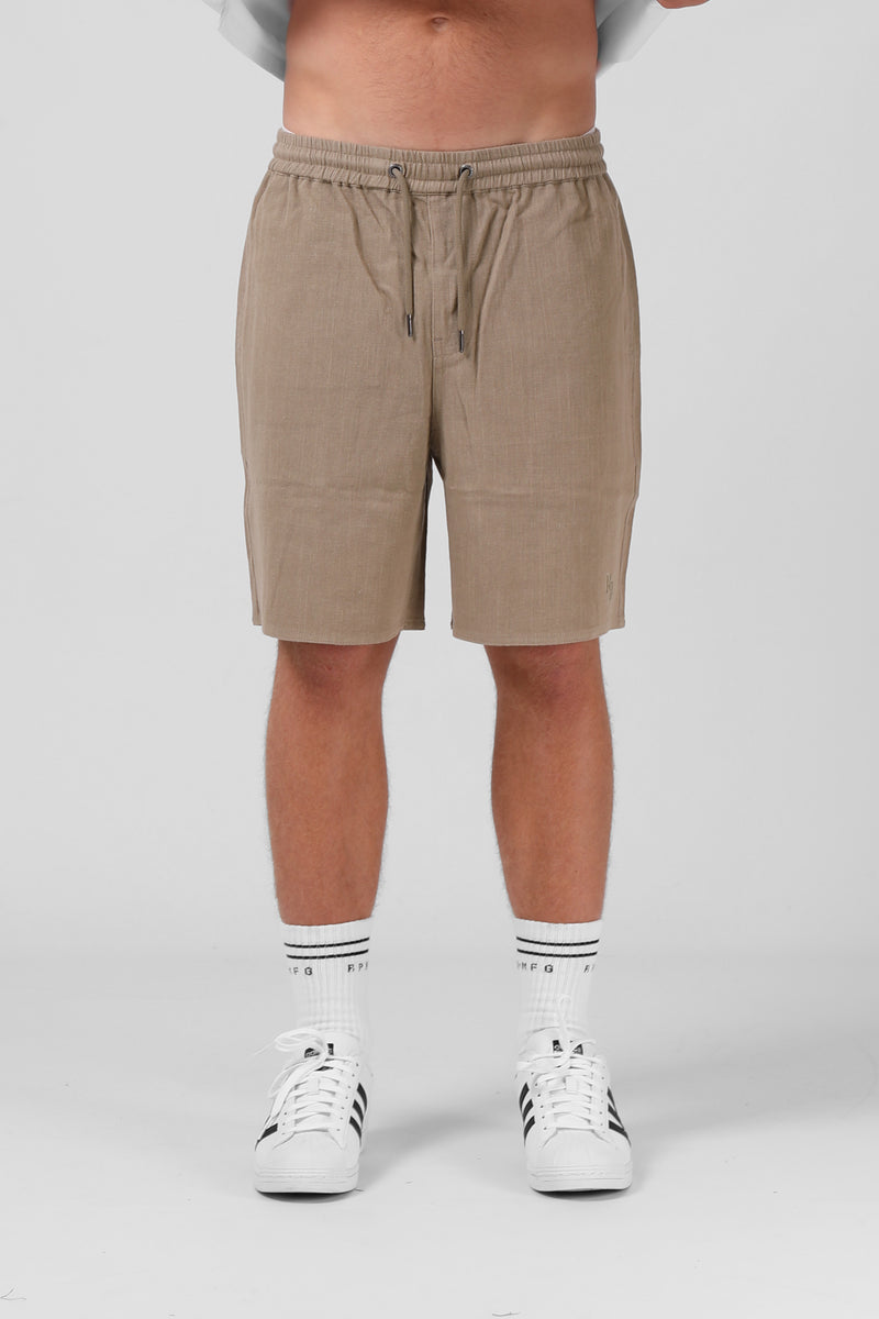 Linen Short - Oat