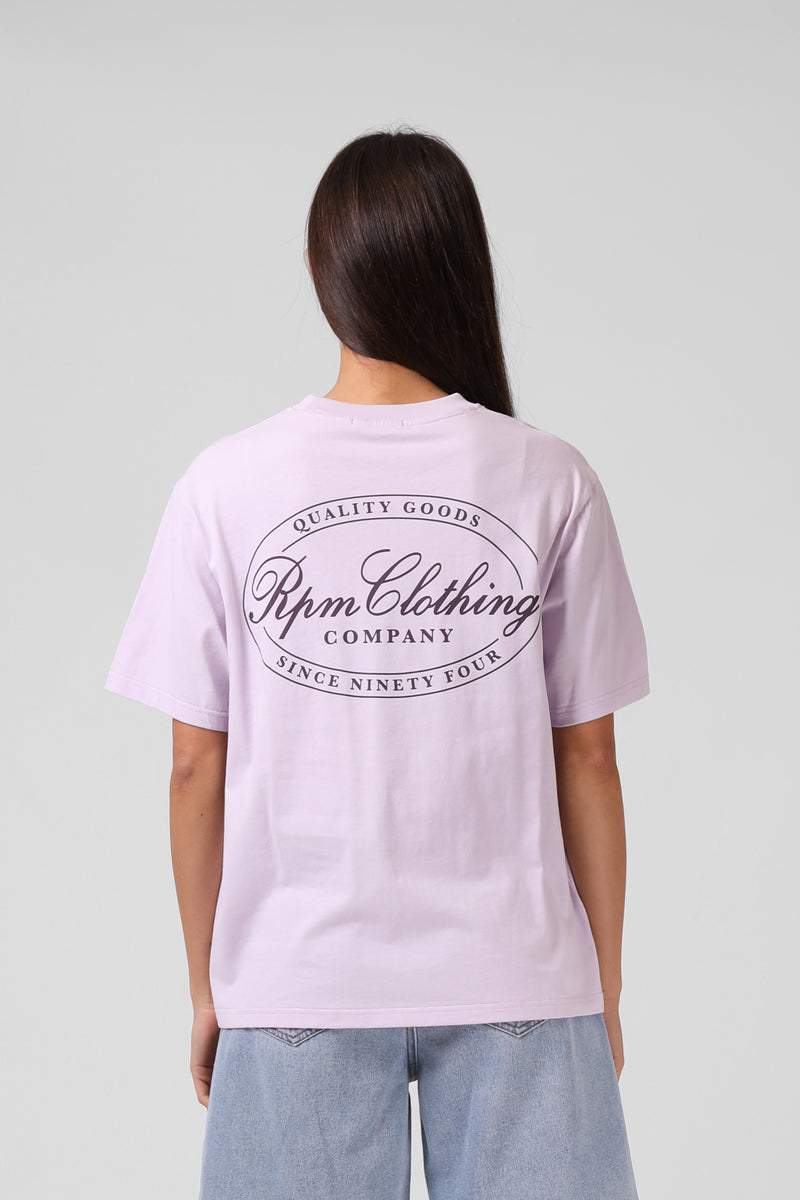 Stamp Tee - Orchid
