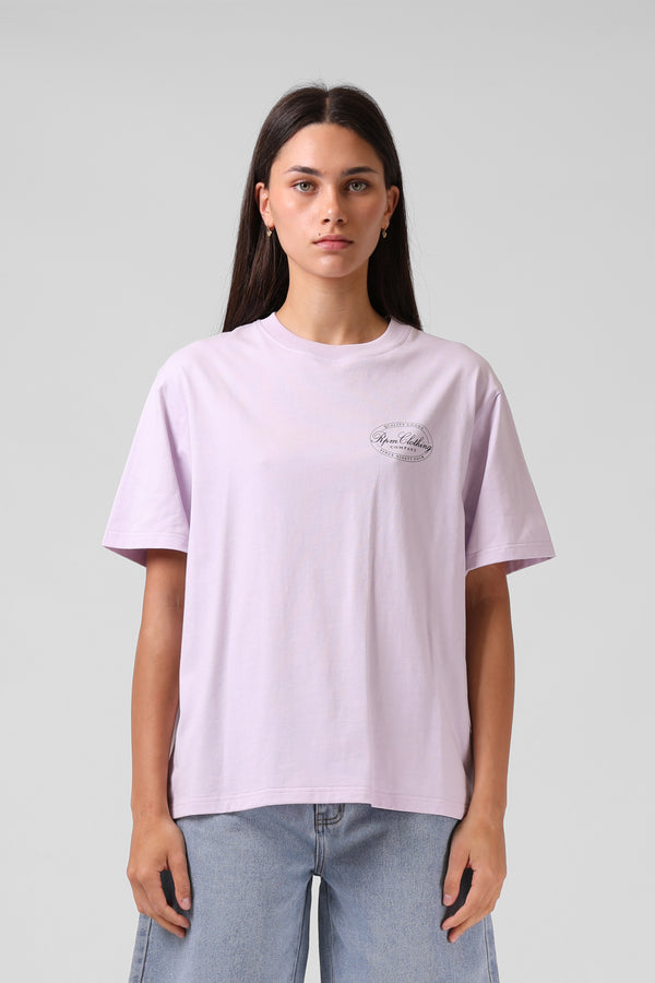 Stamp Tee - Orchid