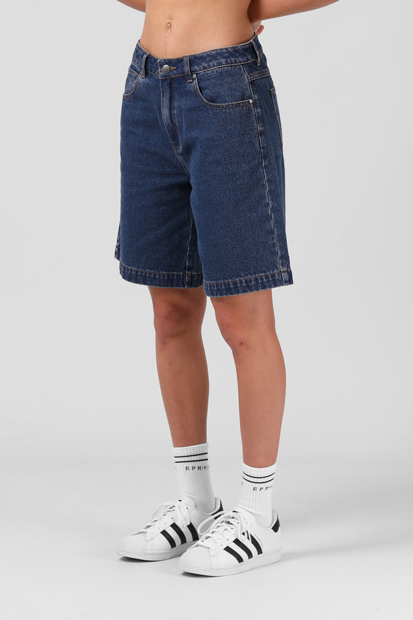 Denim Jorts - Mid Rinse