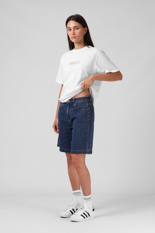 Denim Jorts - Mid Rinse