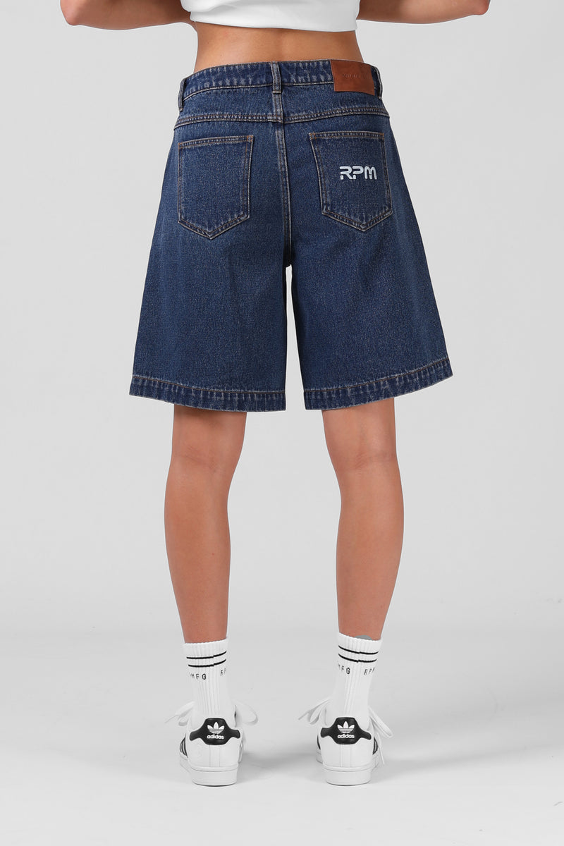 Denim Jorts - Mid Rinse