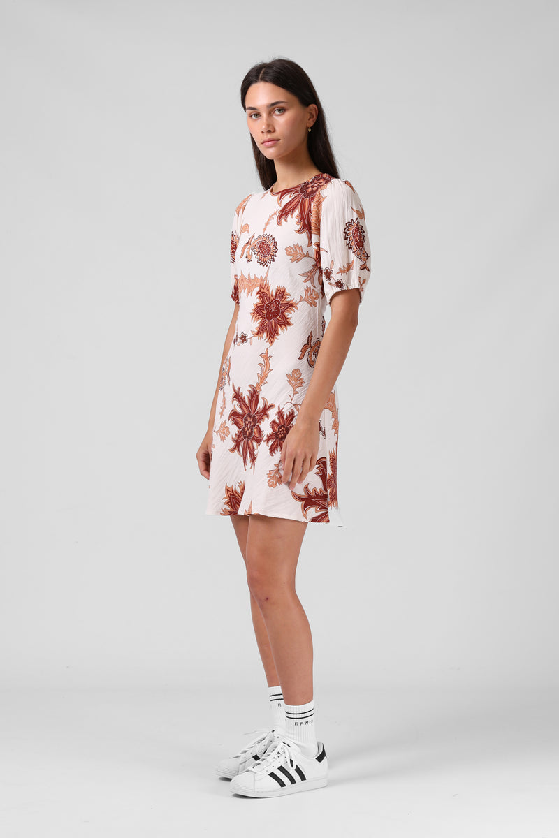Holiday Mini Dress - Paisley