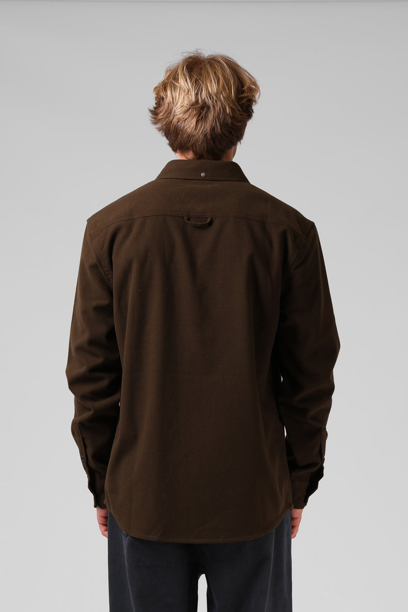 Felt Shirt - Drk Olive – RPM Clothing
