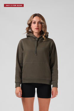 Basic Hood - Olive