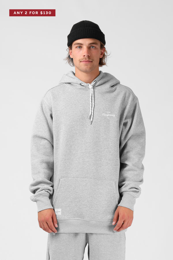Hike Hood - Grey Marl