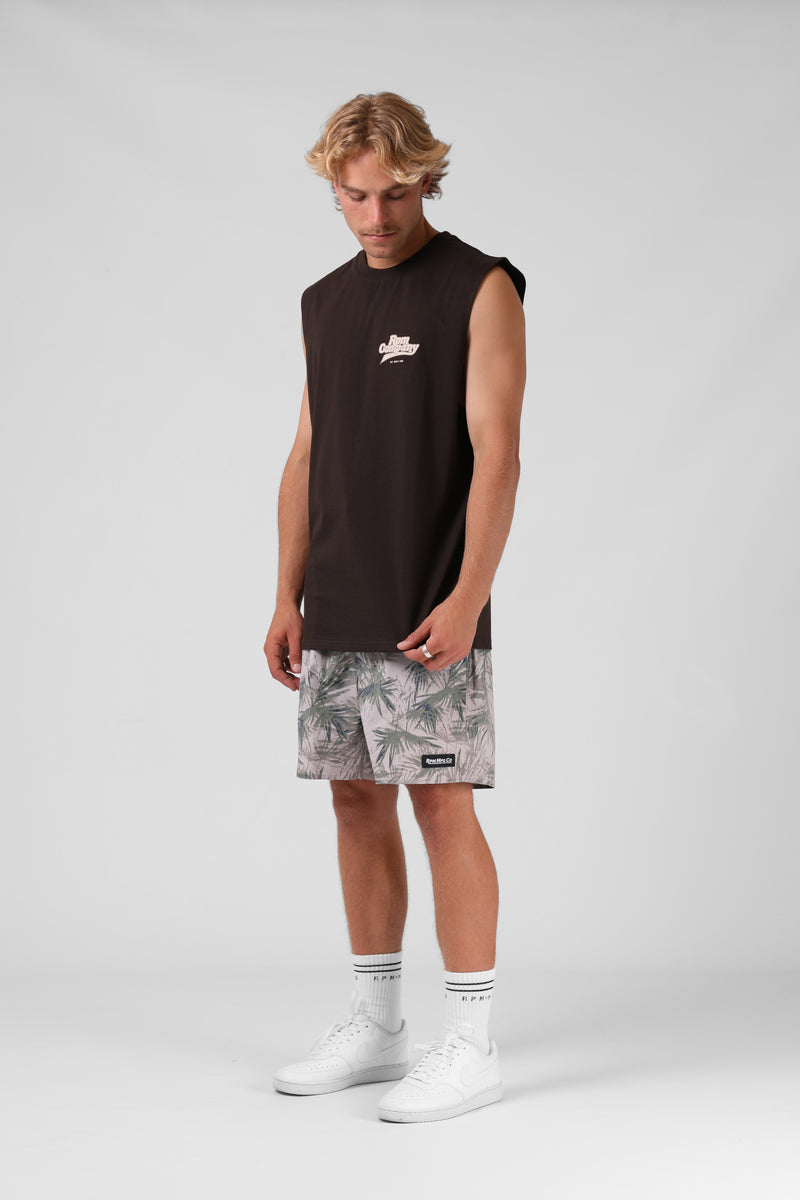 Company Muscle Tee - Espresso