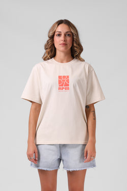 Flower Tee - Vintage Cream