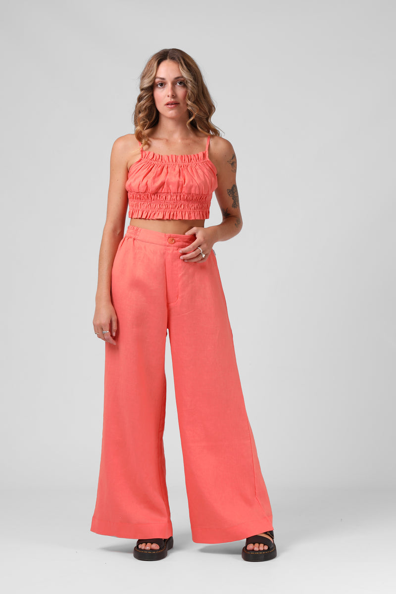 Canguu Pant - Washed Coral