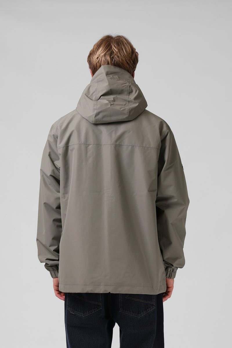 Mens Raincoat - Grey Sage