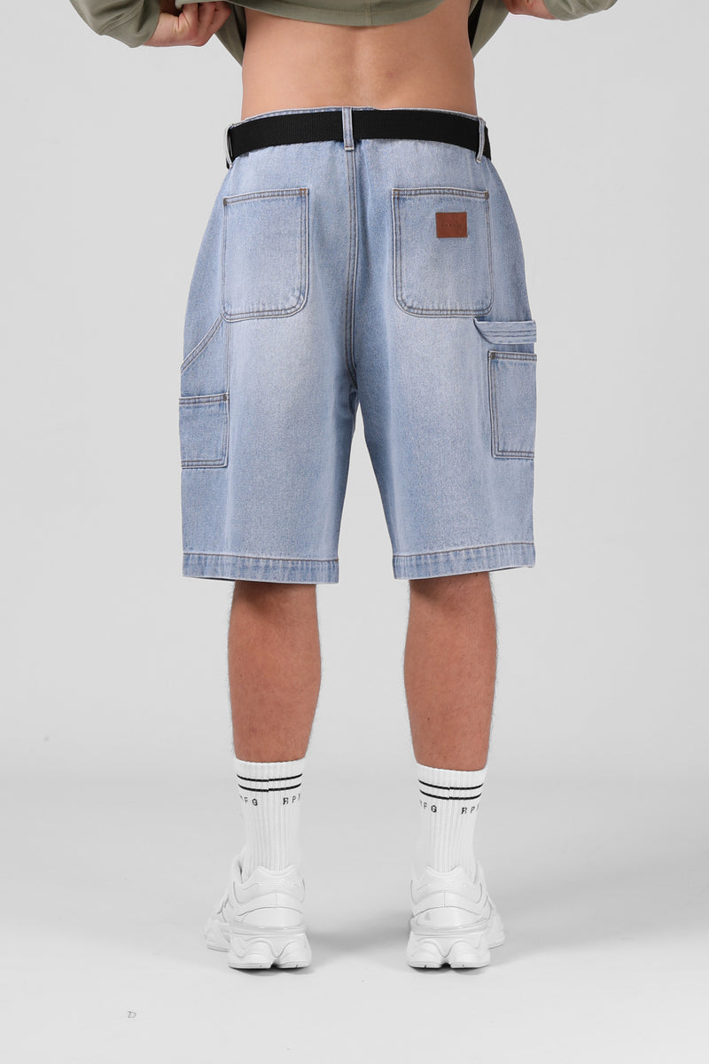 Denim Work Short - Lt. Vintage Wash