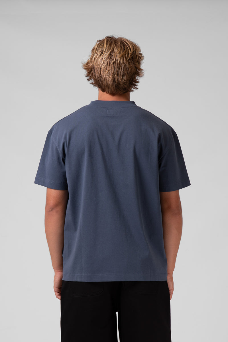 Form Tee - Slate Blue