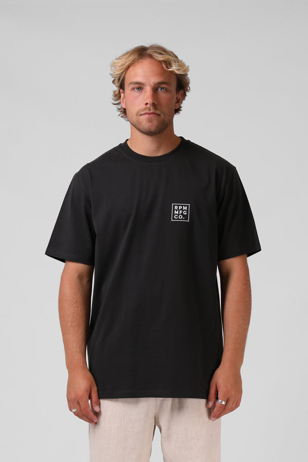 Base Tee - Old Black