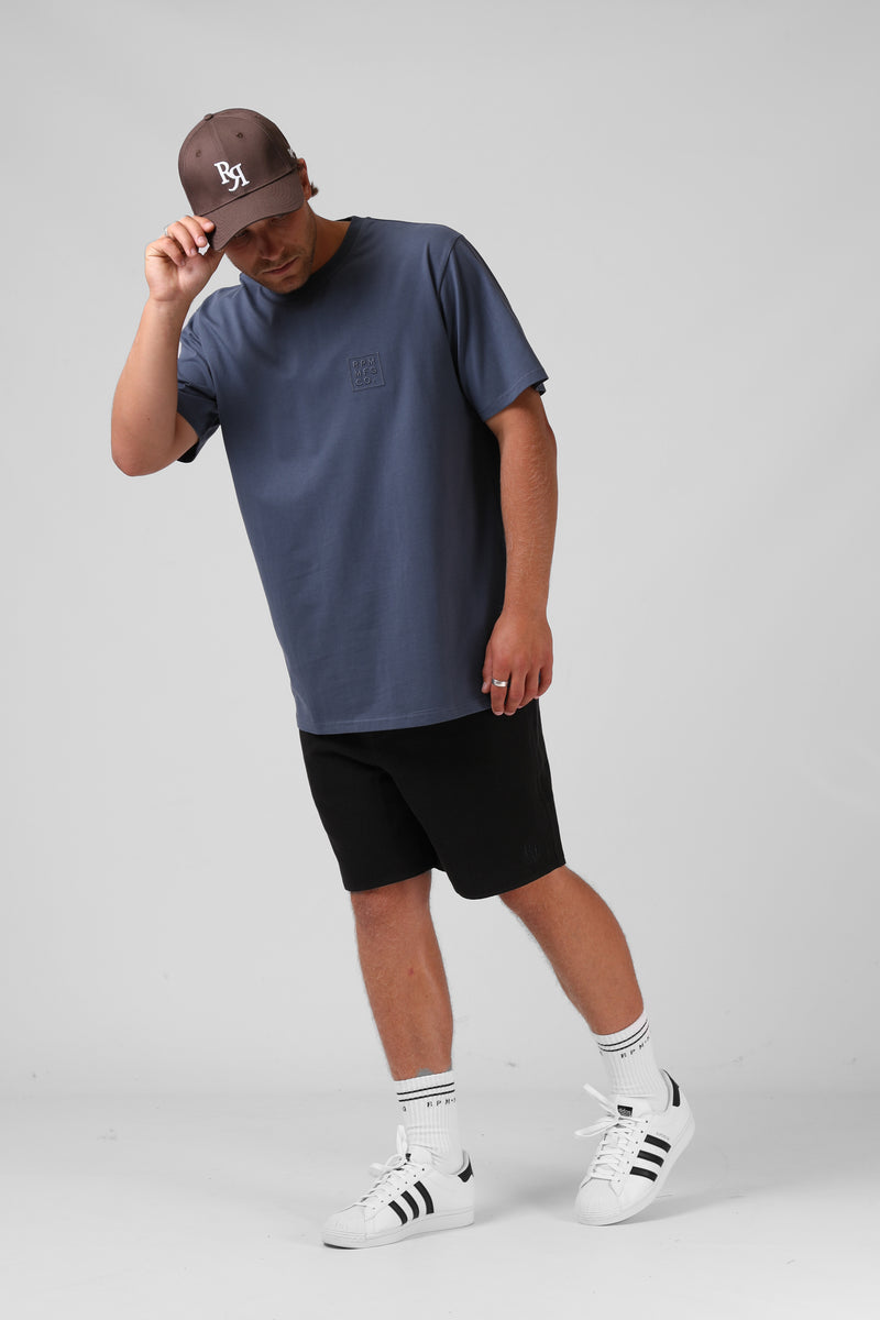 Base Tee - Slate Blue