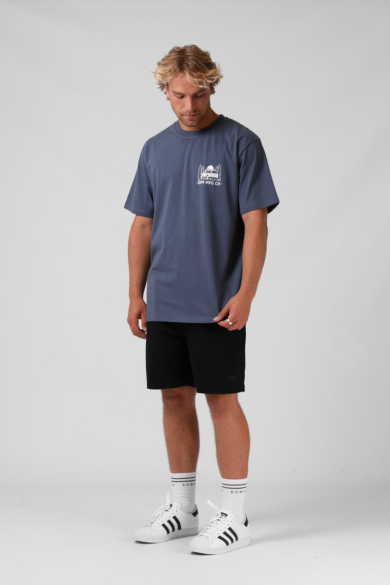 Land Cruiser Tee - Slate Blue