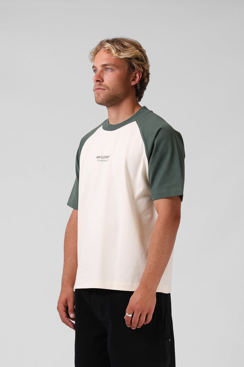 Raglan Tee - Cream
