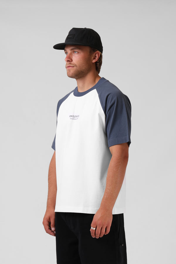 Raglan Tee - White