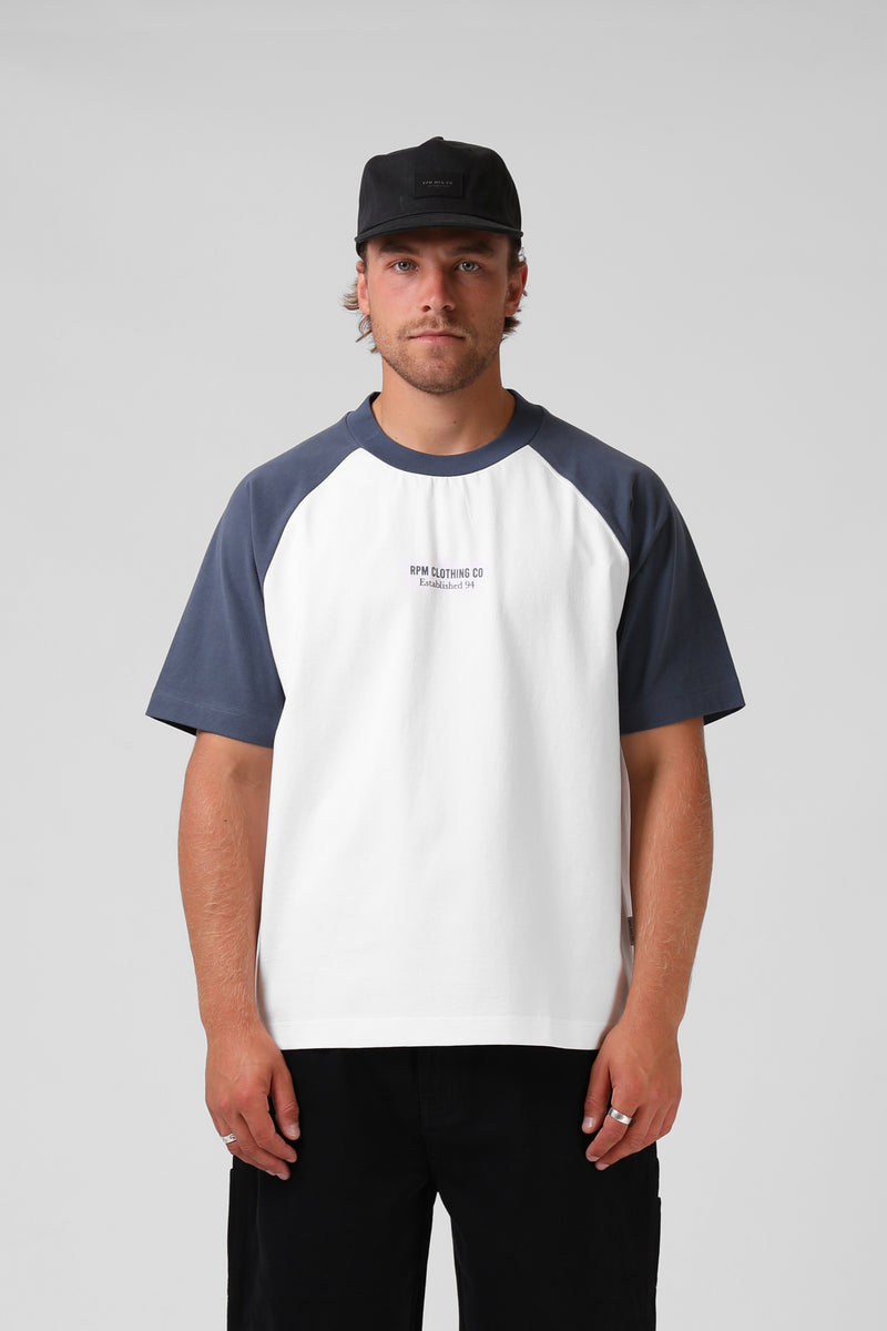 Raglan Tee - White
