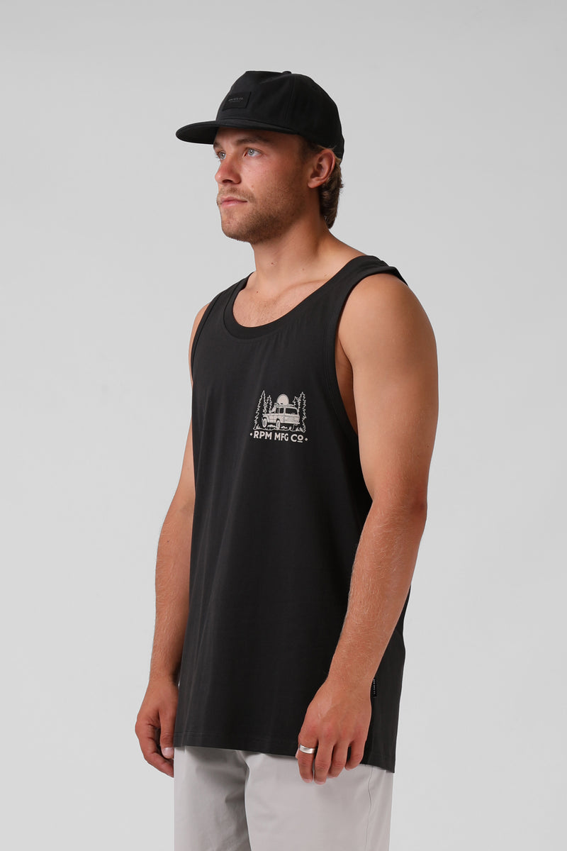Land Cruiser Singlet - Old Black