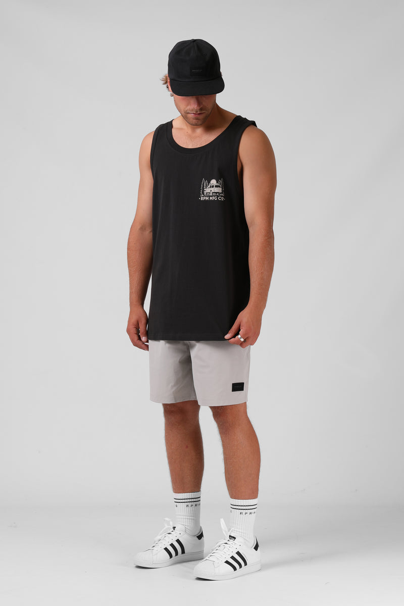 Land Cruiser Singlet - Old Black