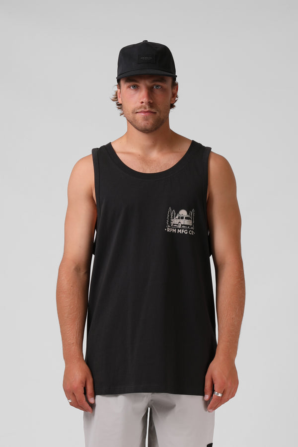 Land Cruiser Singlet - Old Black