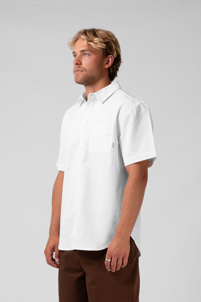 Scoop Shirt  - White