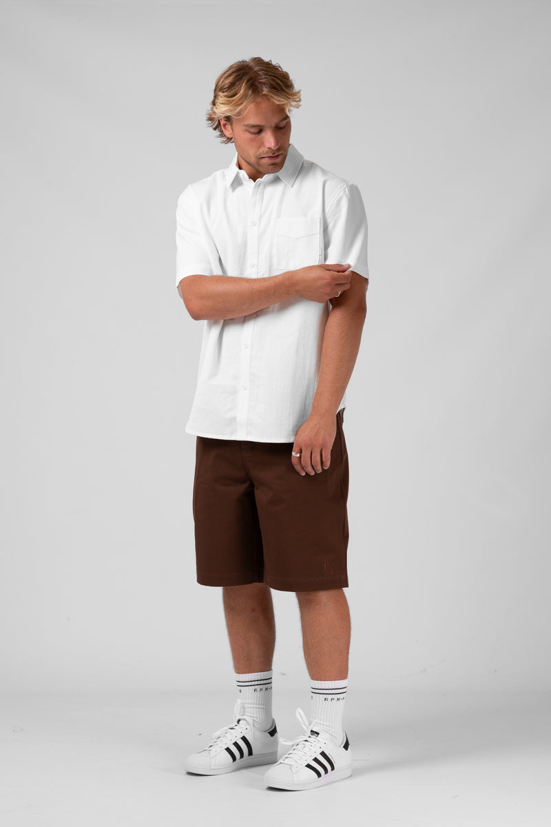 Scoop Shirt  - White