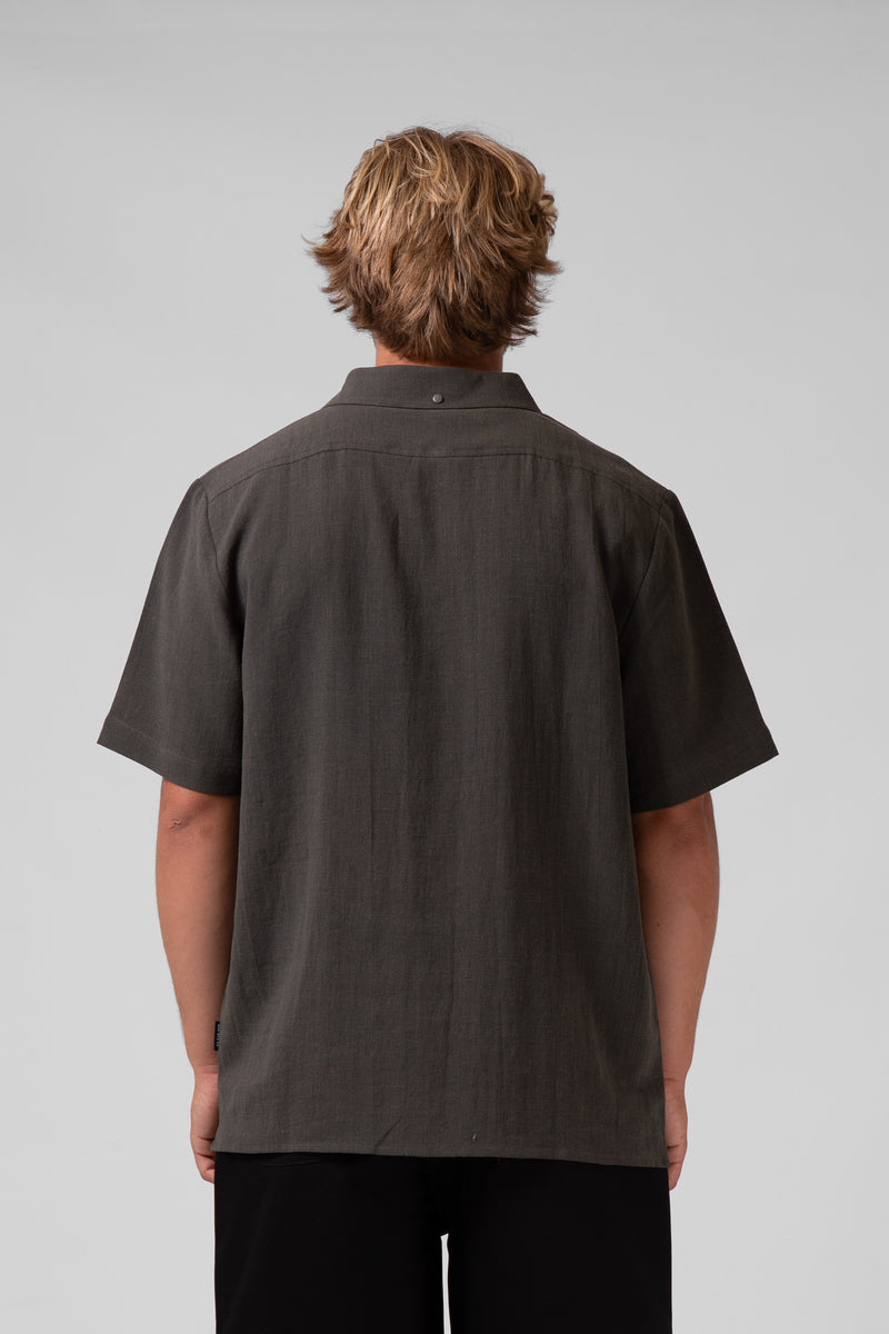 Linen Shirt - Dark Forrest