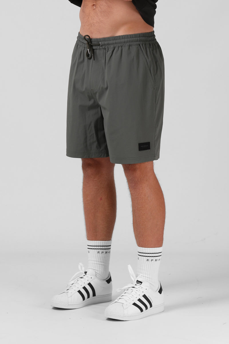 Surf Trunk - Khaki Grey