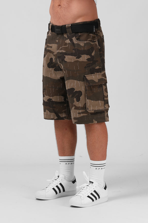 Baggy Cargo Short - Army