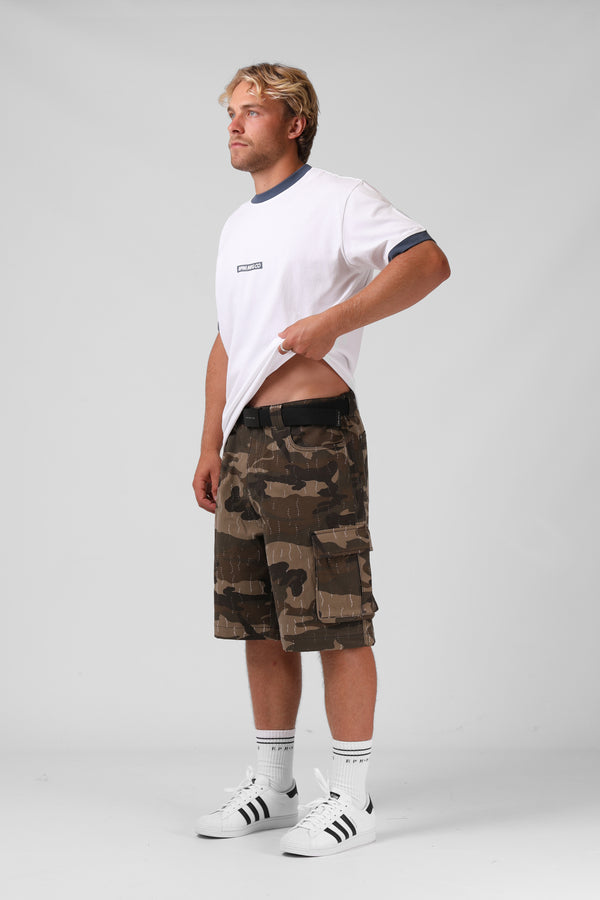 Baggy Cargo Short - Army